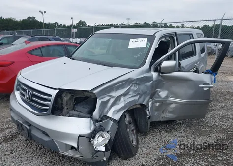 2012 Honda Pilot Ex-L из США, поврежденный, VIN 5FNYF4H51CB044331